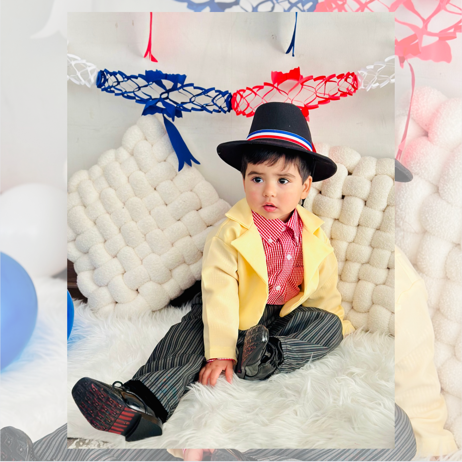 Chileno Traje De Huaso Recien Nacido ?? Sombrero Chupalla TIENDA